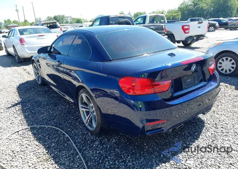 2016 BMW M4 from USA, damaged, VIN WBS3U9C50GP969594